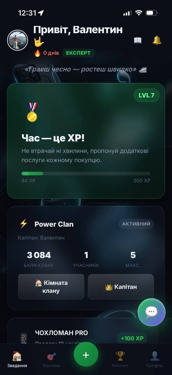 Особистий Дашборд